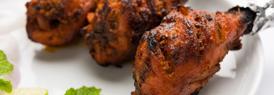 Chicken Black Pepper Indo-Chinese fusion at Tandoori Grill downtown Calgary